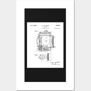 Film Spot Lamp Patent - Cinema Student Film Student Art - White Posters and Art